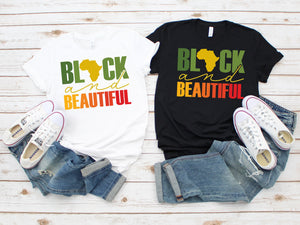 Black and Beautiful Tee