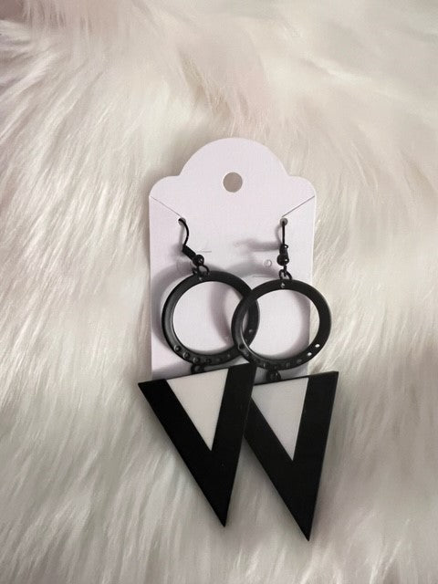 Love Triangle Earrings