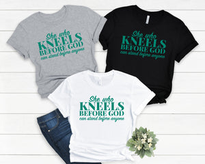 She Who Kneels Tee